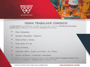 ofertas de empleo en Woodgroup