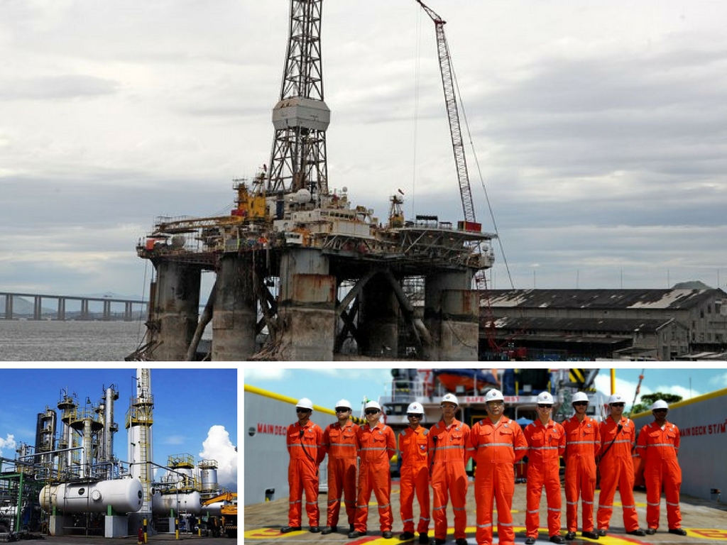 obras e refinarias industria