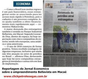 reportaje del periódico económico petróleo