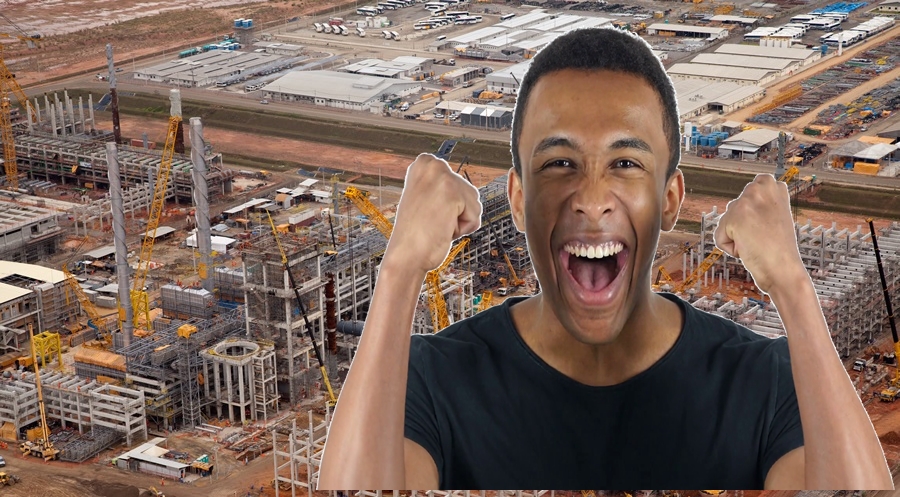 retomada das obras do comperJ UPGN