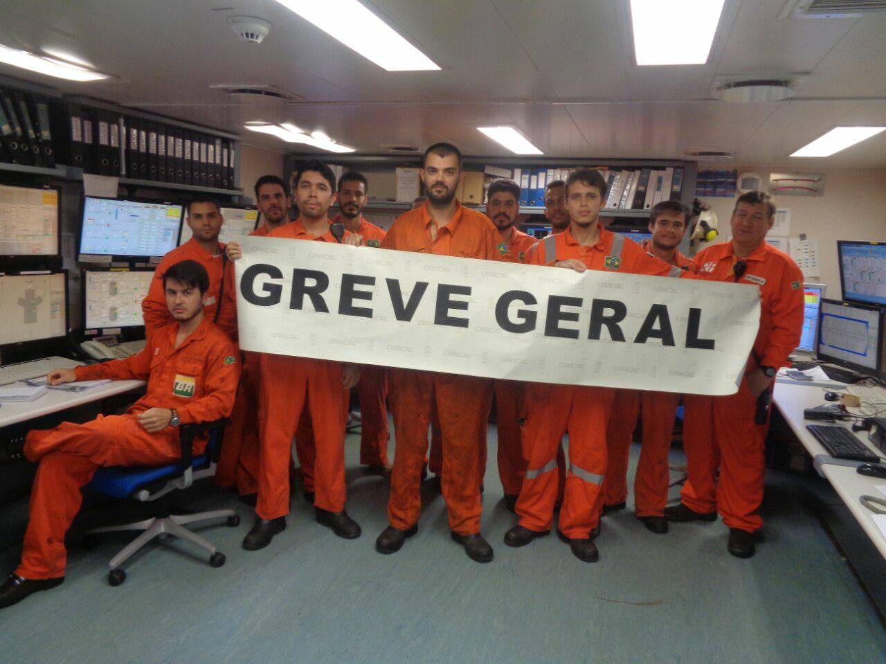 greve petroleiros petrobras