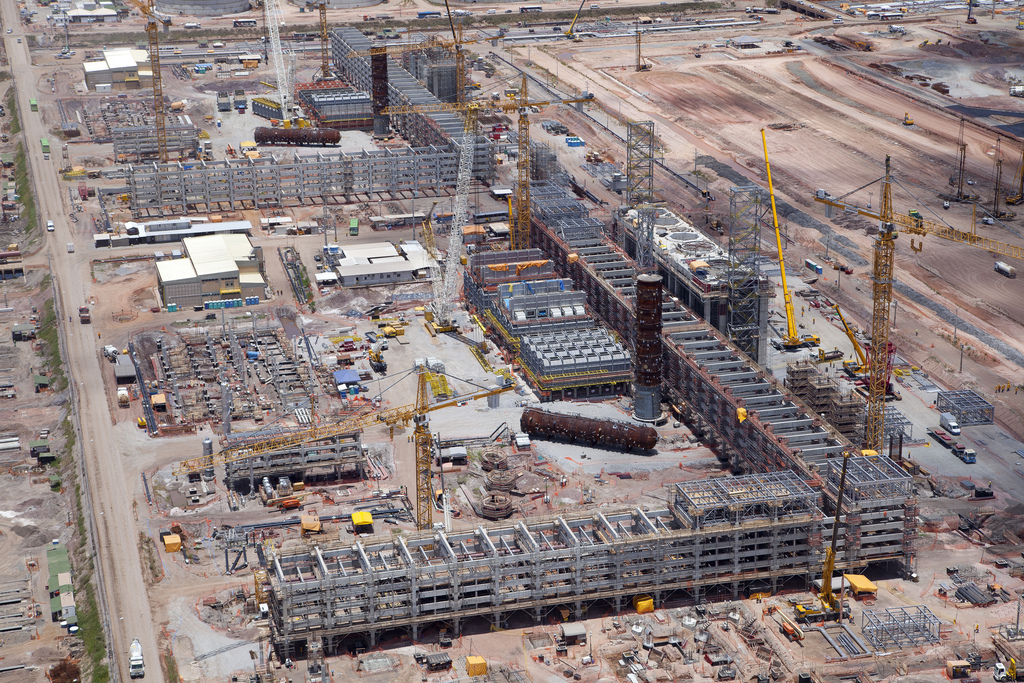 obras comperj ecb vagas