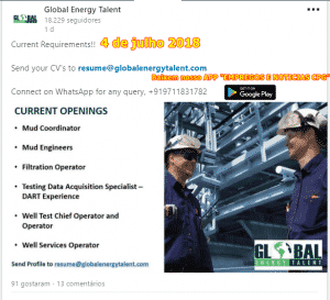 Global Energy Talent offshore jobs