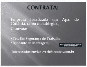 Irontec contrata profesionales para Goiânia