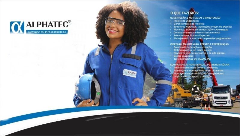 Alphatec Macaé vagas petroleo