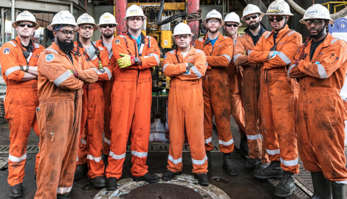 vagas seadrill exxonmobil offshore