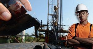 perfuração sonda terrestre petróleo