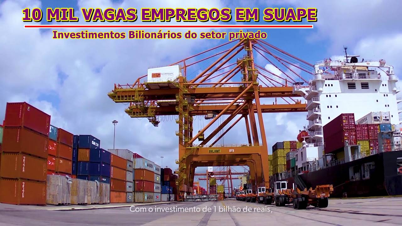 Porto Suape Pernambuco empregos