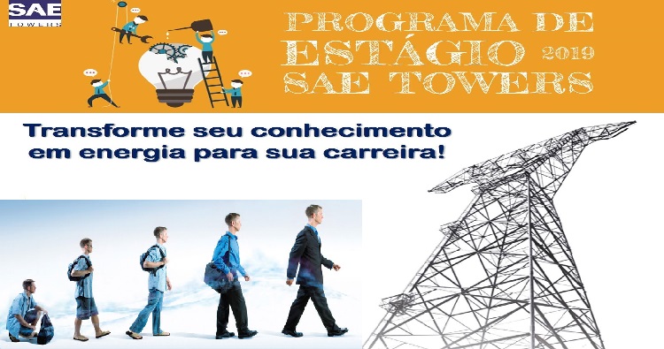 SAE TOWERS vagas de estágio para 2019