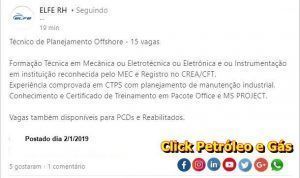 Elfe Engenharia Vacantes 2019