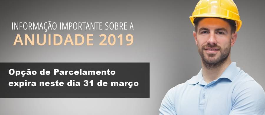 CFT parcelamento anuidade termina Técnicos Industriais