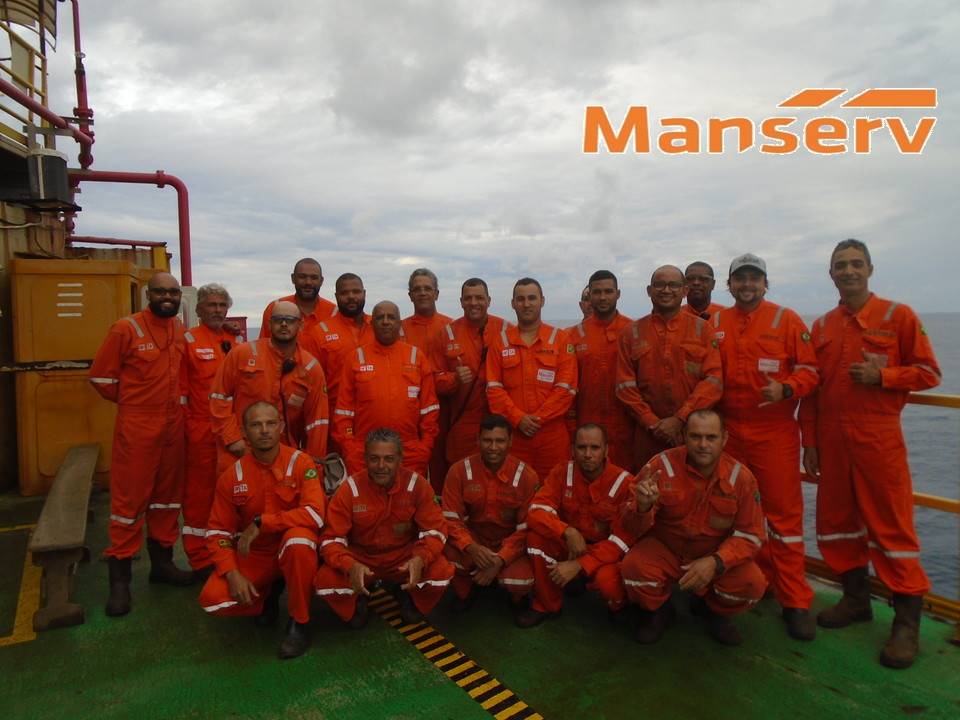 Manserv desmobilização equipe contrato Petrobras