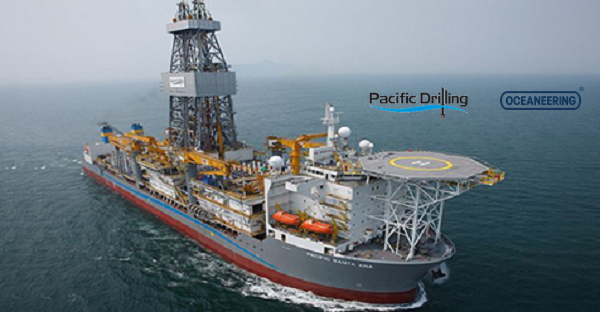 Pacific Drilling Oceaneering negócios digitalização