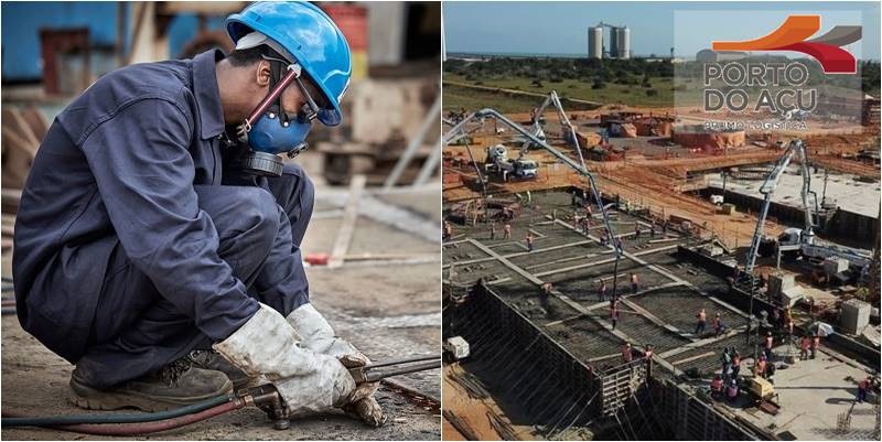 Porto do Açú GNA Açú Termoelétrica Obras São João da Barra