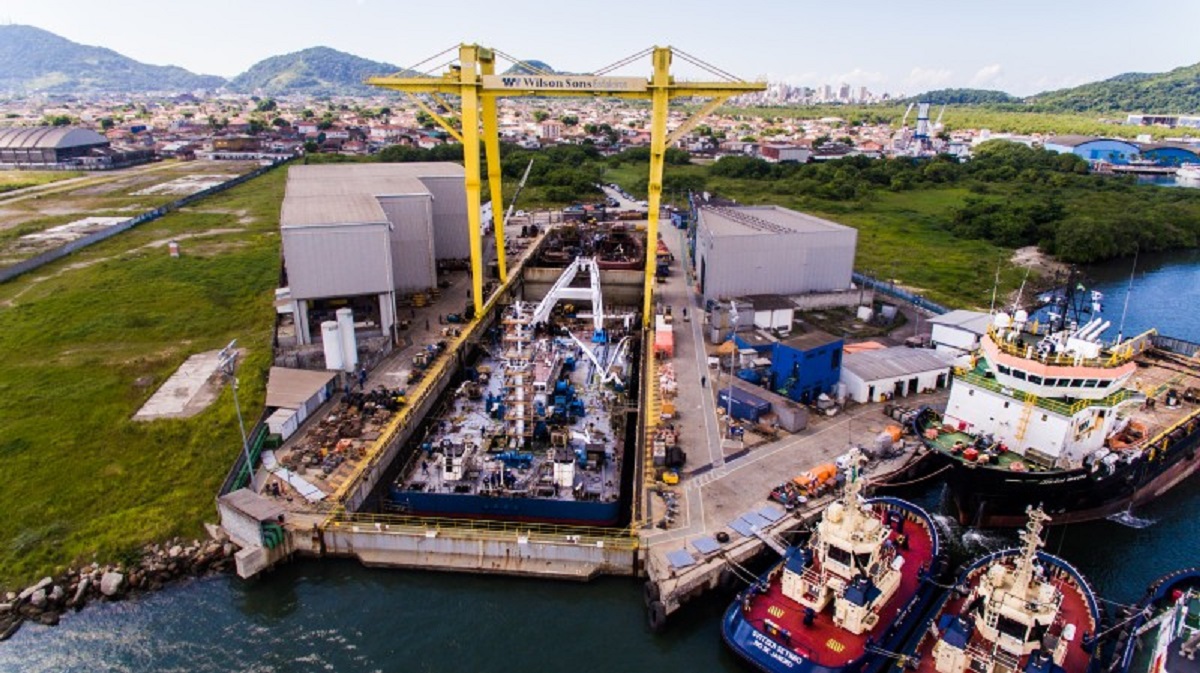 Draga holandesa na Wilson Sons