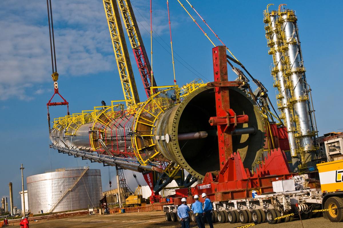 parada de refinarias