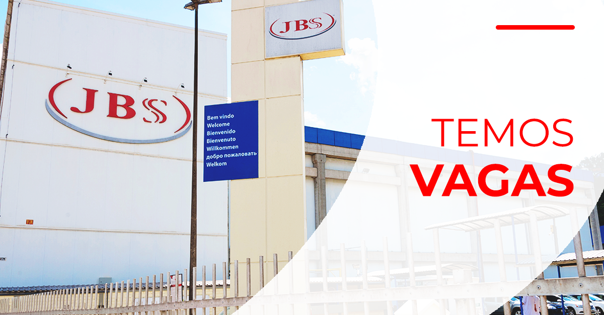 JBS , vagas de emprego, operador de produção, logística, transporte