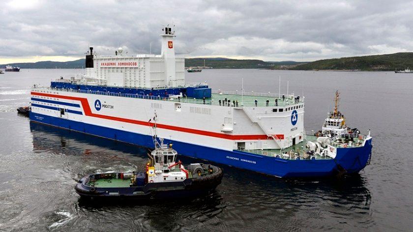 usina nuclear flutuante