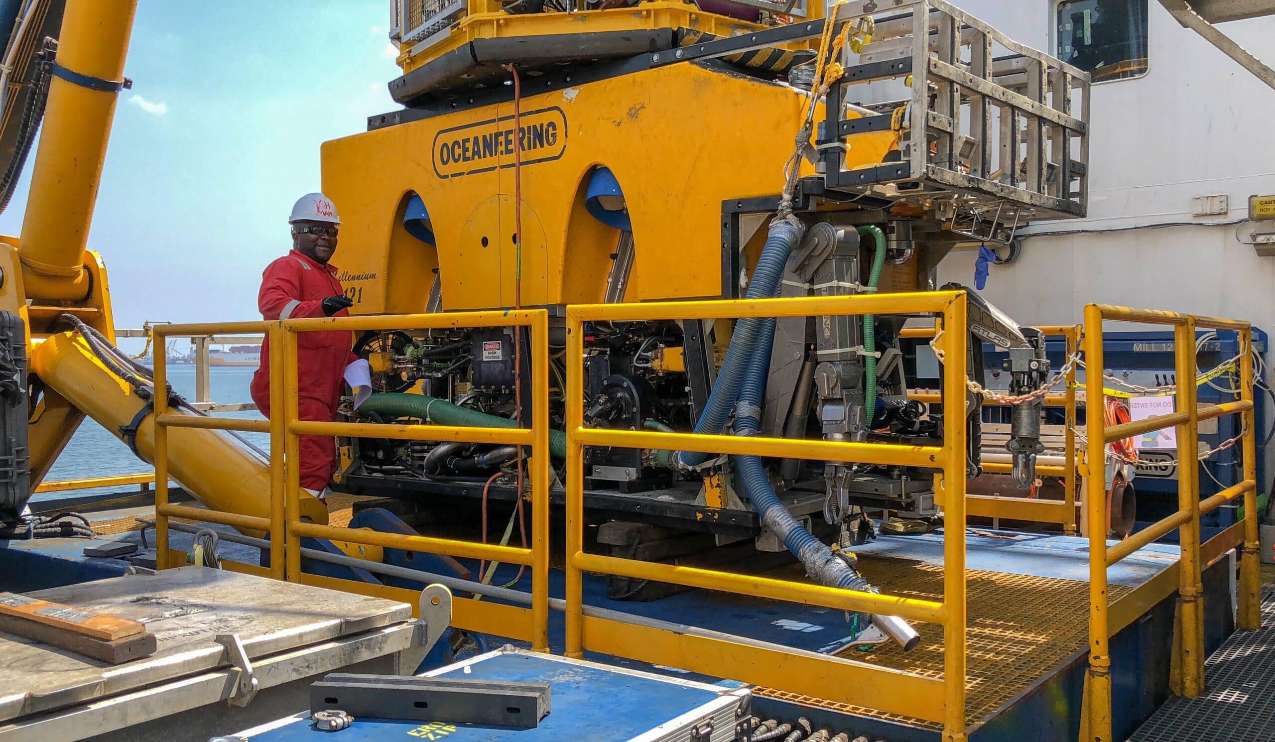 Rio vagas Oceaneering offshore onshore