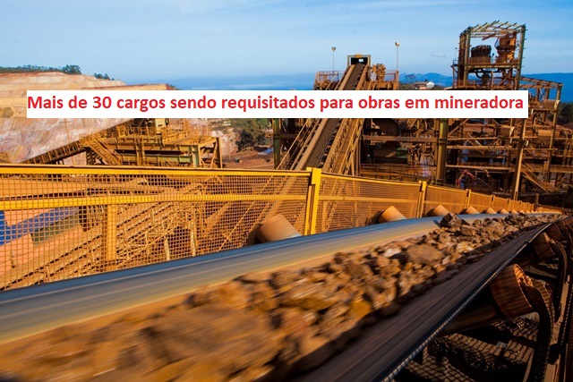 vagas Minas gerais mineradora