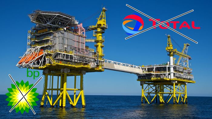 BP e Total saem do leilão