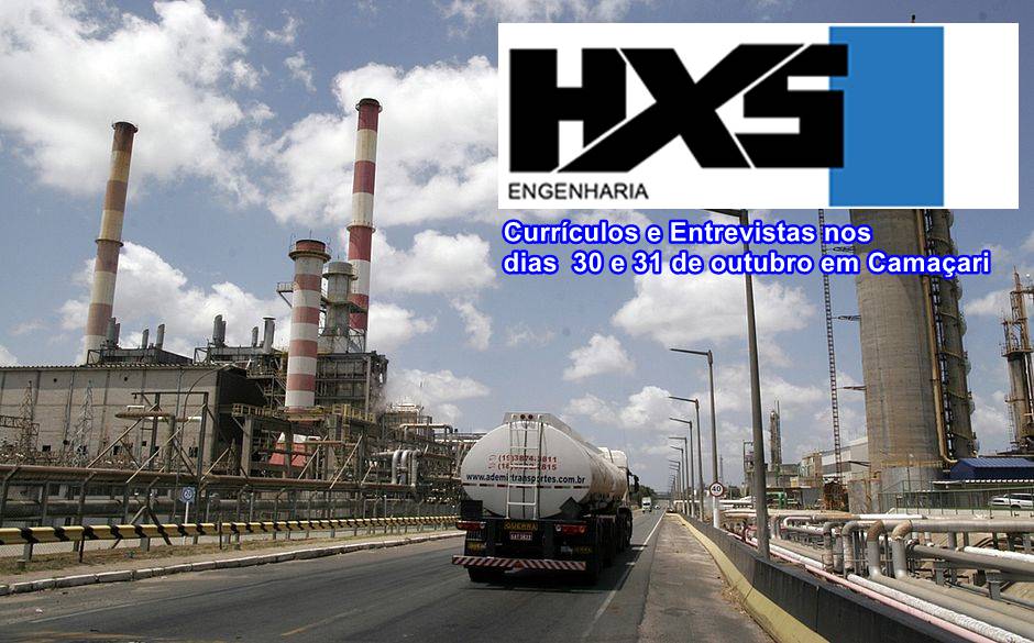 Bahia vagas obras refinarias empregos camaçari