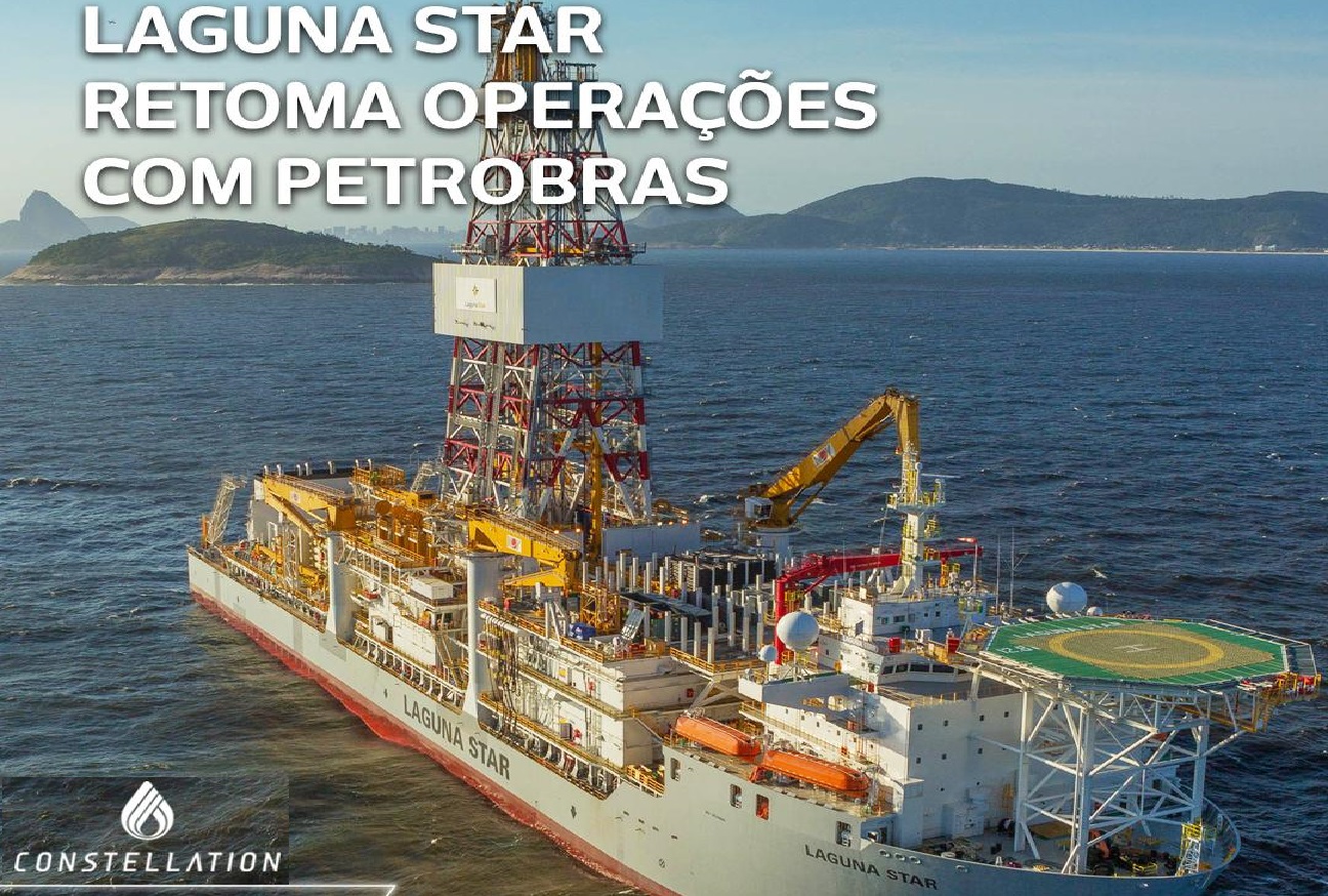navio sonda aguna Star Constellation Petrobras
