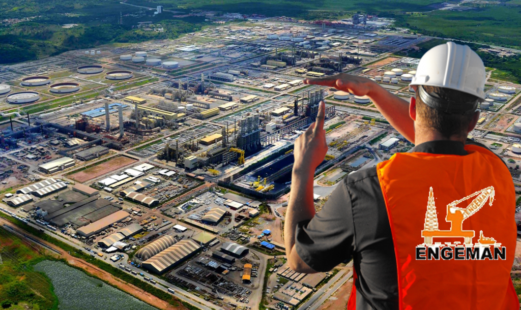 Pernambuco Engeman emprego refinaria RNEST obras