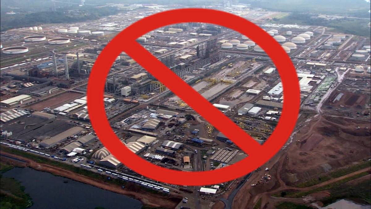 Comperj Petrobras Refinaria CNPC obra