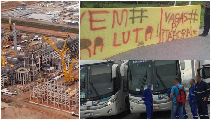 Comperj vagas de emprego protesto
