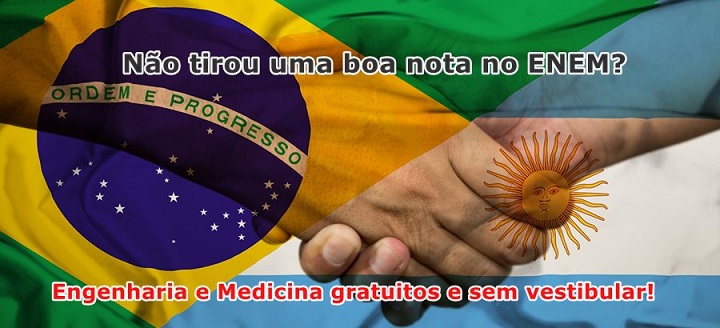 Universidades da Argentina oferecem cursos gratuitos em Engenharia e Medicina sem vestibular para brasileiros
