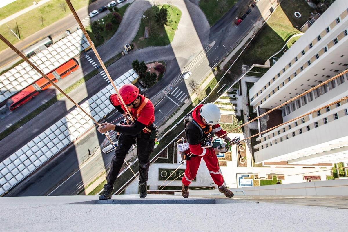 construção civil alpinismo industrial trabalho