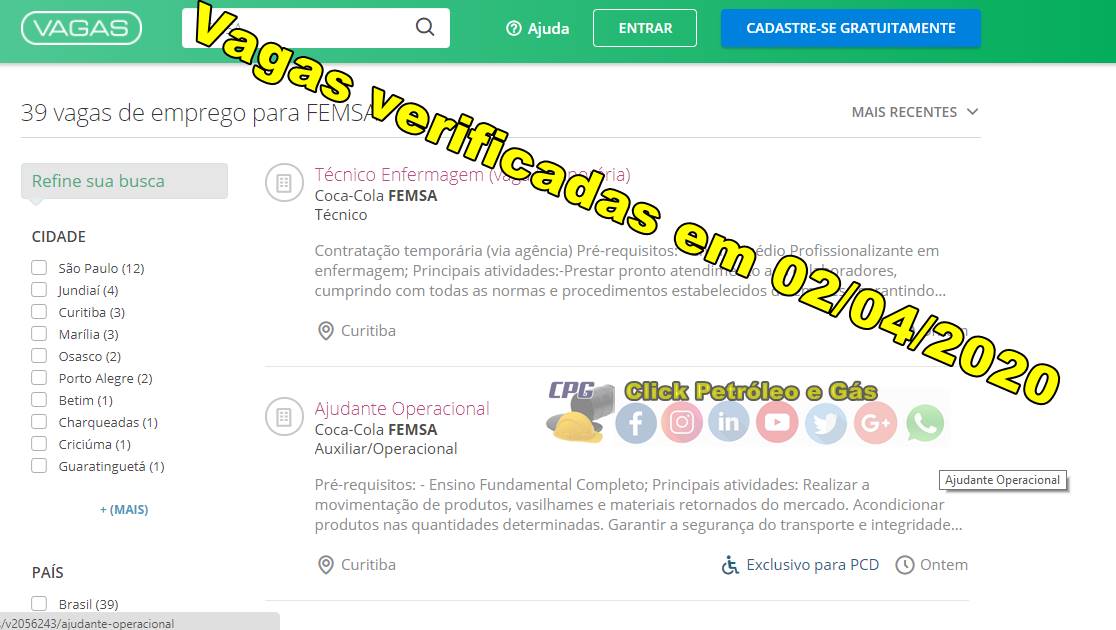 Coca-Cola contrata 39 profesionales para vacantes de ayudantes, auxiliares, técnicos, asistentes y más