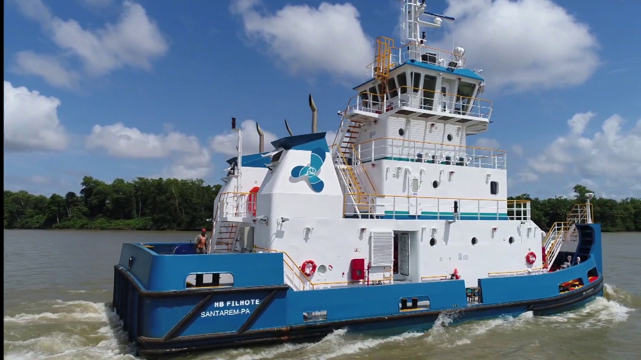 combustível empurrado estaleiro Rio Maguari