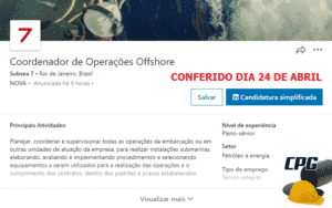 subsea 7, offshore, petróleo y gas, río de janeiro, 24 de abril