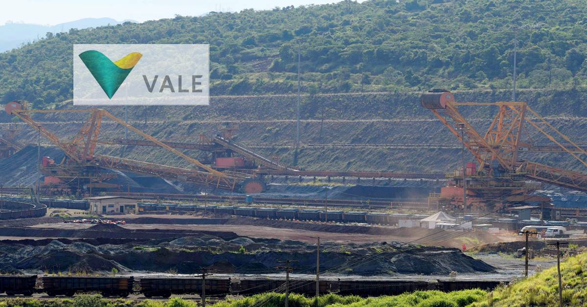 Mineradora Vale vai investir 5 bilhões de dólares por ano em 2020 e 2021