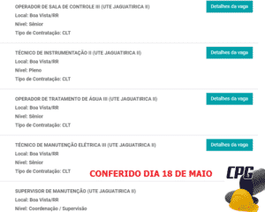 vacantes eneva, 18 de mayo