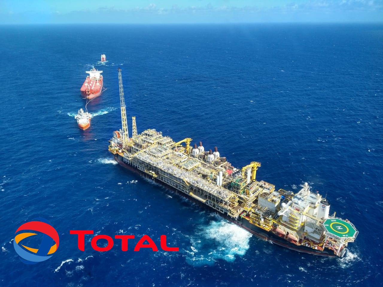 Campo de Lapa Total CTV petróleo