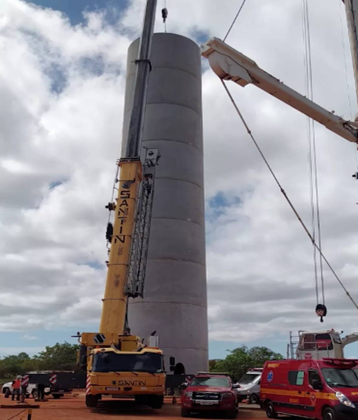Operário cai de torre eólica em que trabalhava e morre no RN