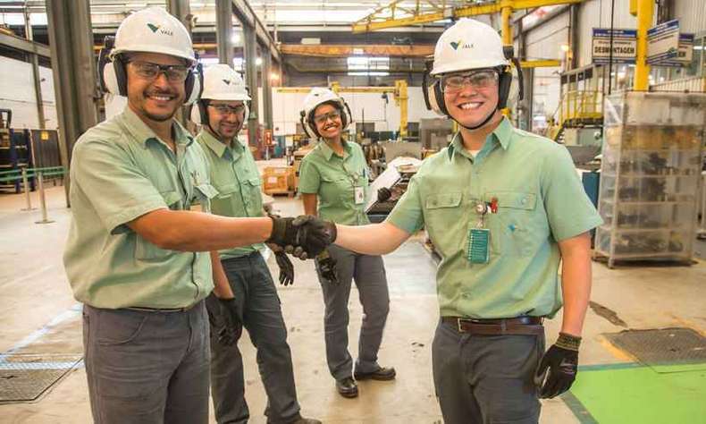 Mineradora Vale contrata operador de equipamentos, engenheiro de manutenção, técnico de controle e processo e mais para Minas Gerais, Maranhão e Pará, neste dia 29