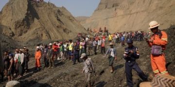 Deslizamento de terra em mina de jade mata mais de 100 trabalhadores em Mianmar