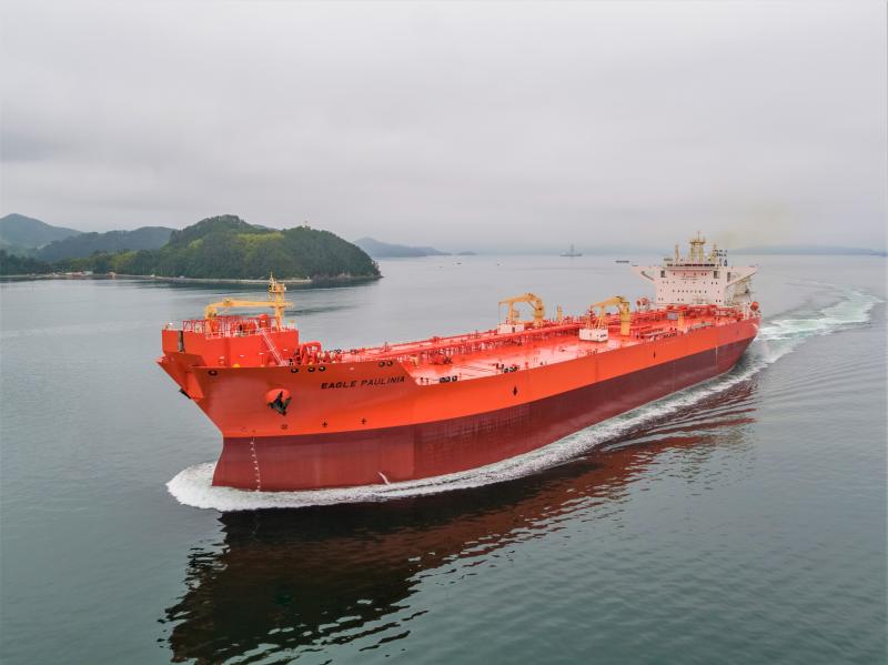 Navio-tanque Eagle Paulinia se junta à frota da AET para afretamento pela Petrobras