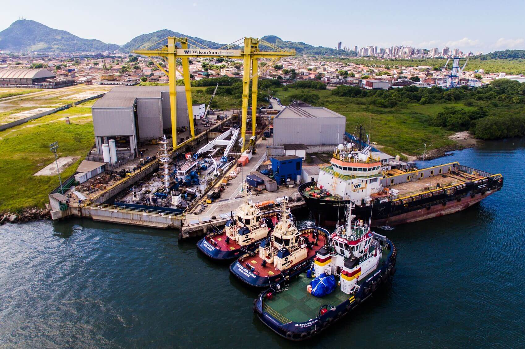 Wilson Sons, TecshipFMC, Porto de Santos