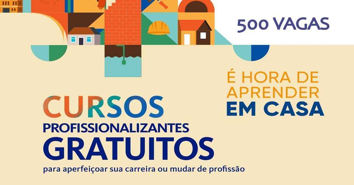 vagas em cursos gratuitos e online profissionalizantes