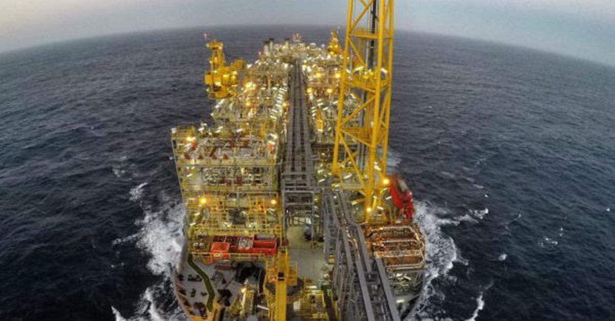 petróleo Petrobras na Bacia de Santos do pré-sal