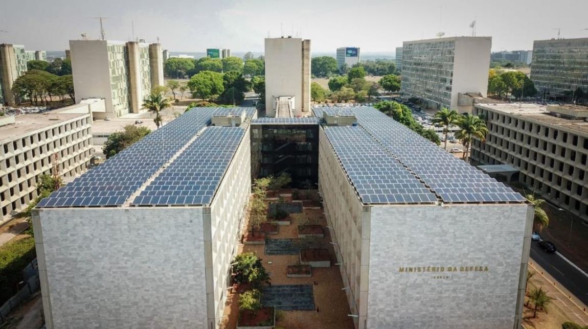 usina solar fotovoltaica da Esplanada dos Ministérios