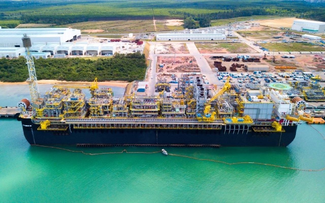 FPSO PETROBRAS P-71 Estaleiro Jurong Aracruz Itapú bacia de Santos