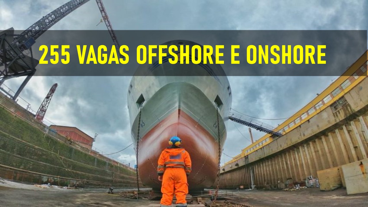 vagas de emprego offshore e onshore em contratos Petrobras