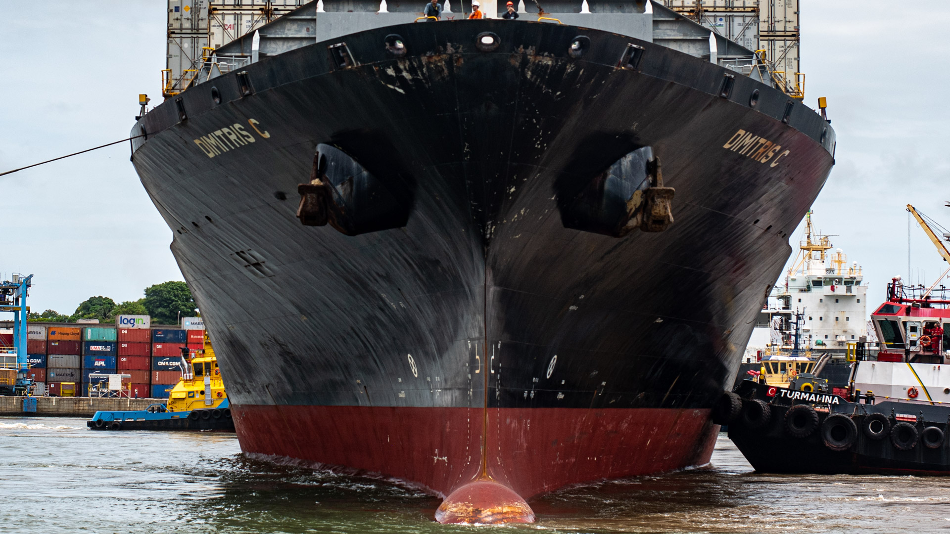 navios - Porto de vitória - dimitris c