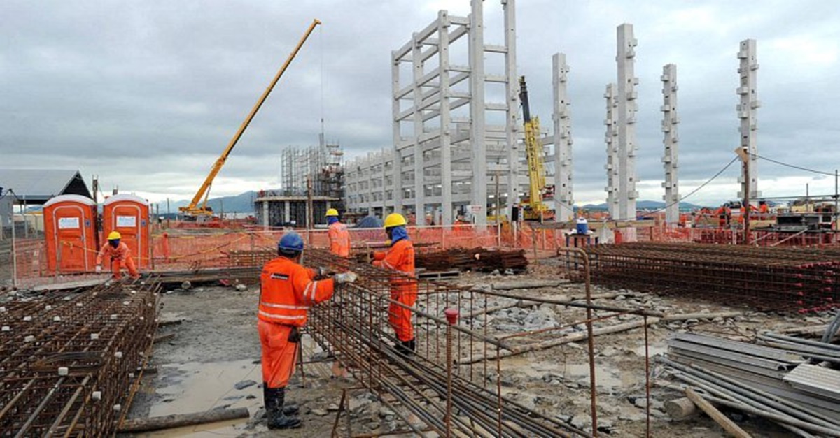 construção civil -emprego - minas gerais